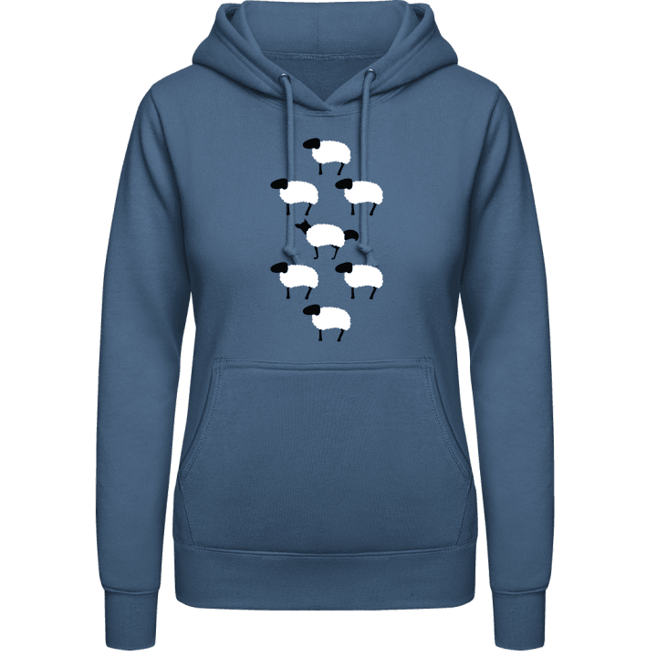 Wolf And Sheeps Vrouwen Hoodie 0 image