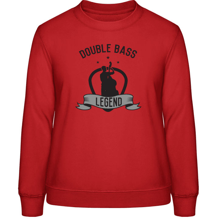Double Bass Legend Sudadera de mujer contain pic