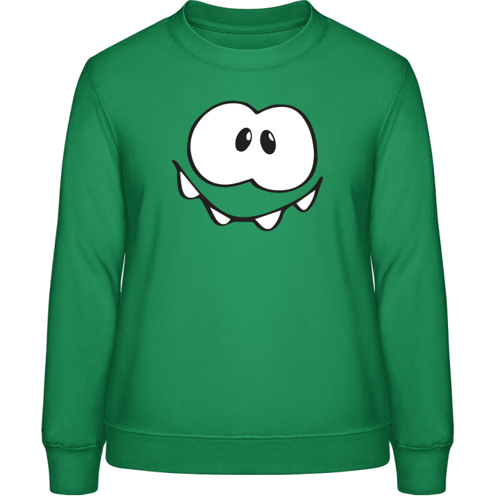 Cute Monster Face Sweatshirt för kvinnor 0 image