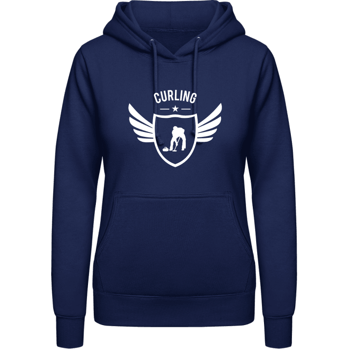 Curling Winged Women Hoodie contain pic
