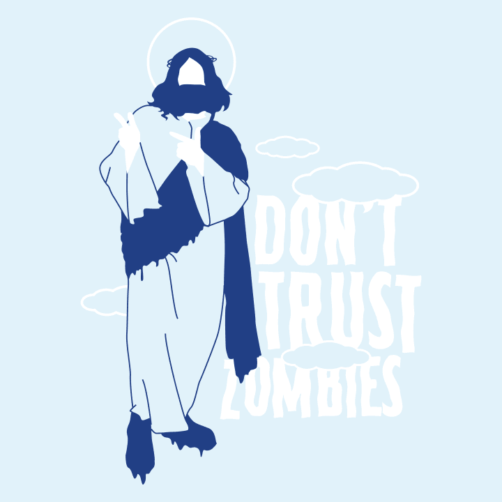 Dont Trust Zombies Long Sleeve Shirt 0 image