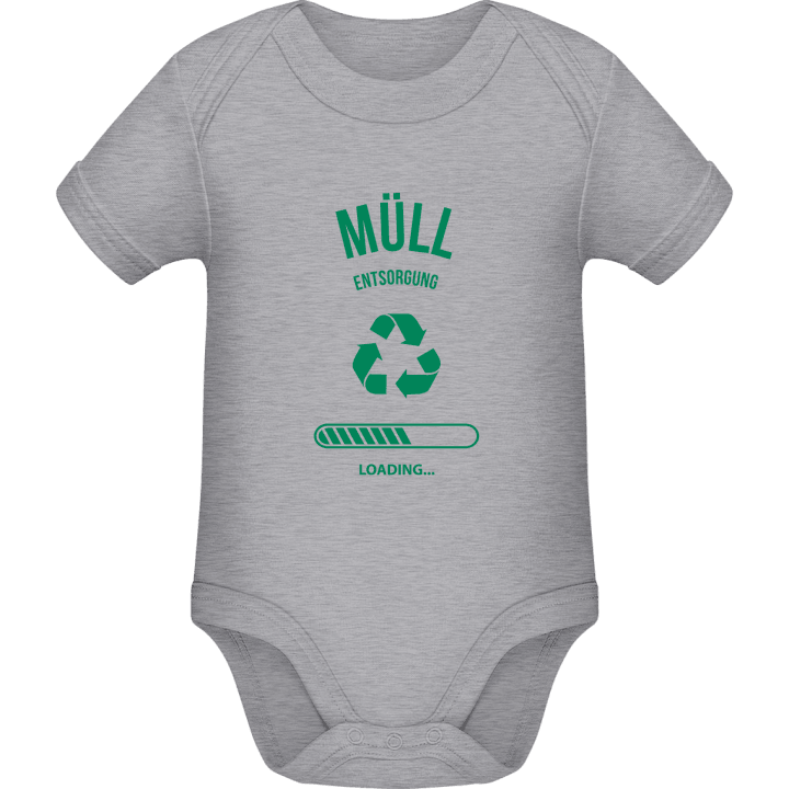 Müll Entsorgung Loading Baby Romper 0 image