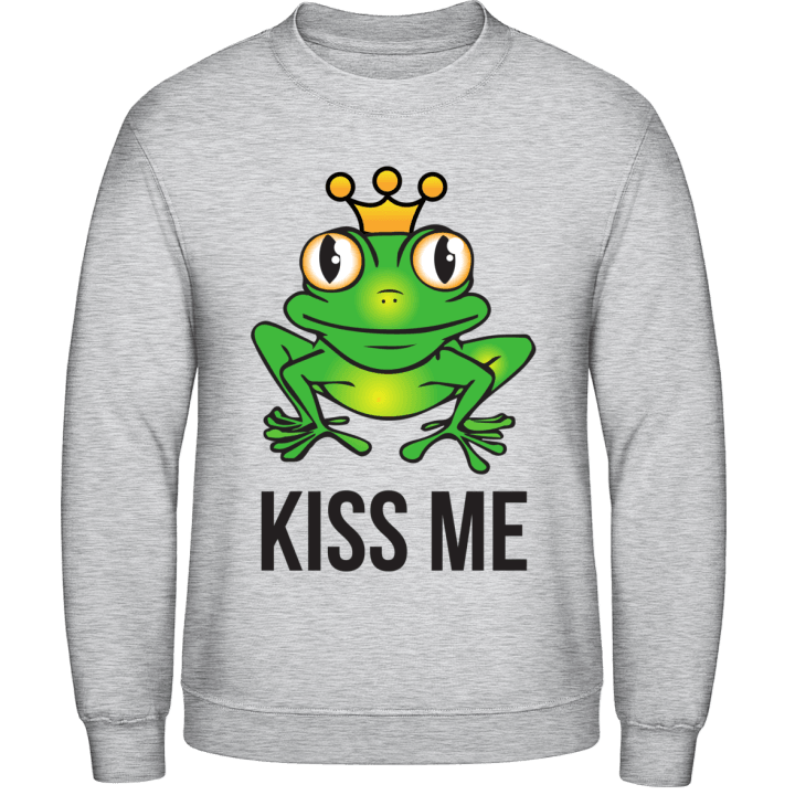 Kiss Me Frog Sweatshirt contain pic