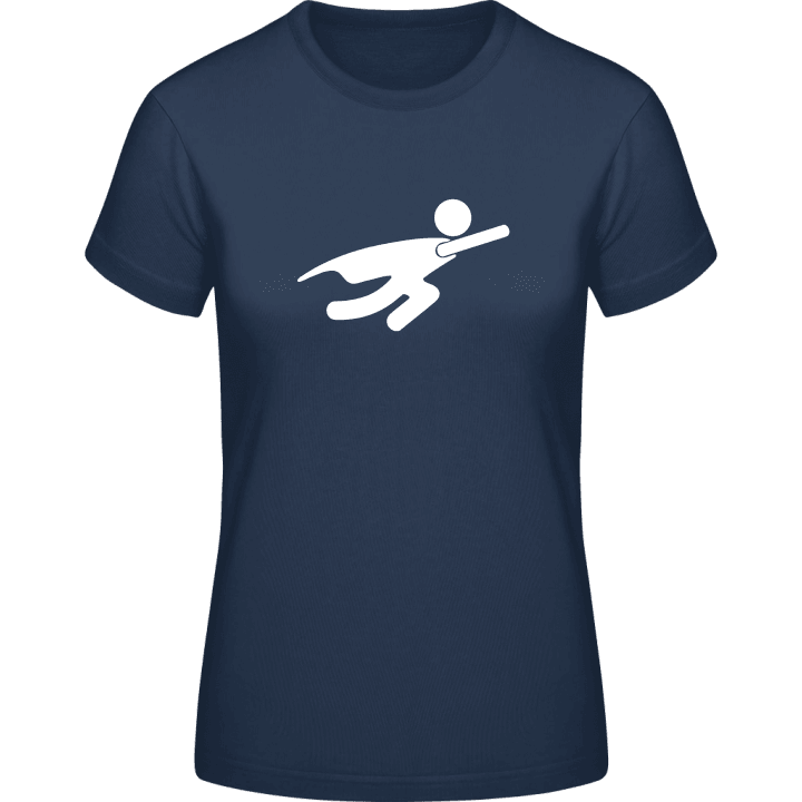 Flying Superhero Frauen T-Shirt 0 image
