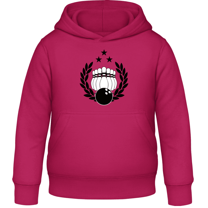 Ninepins Bowling Champ Kids Hoodie contain pic