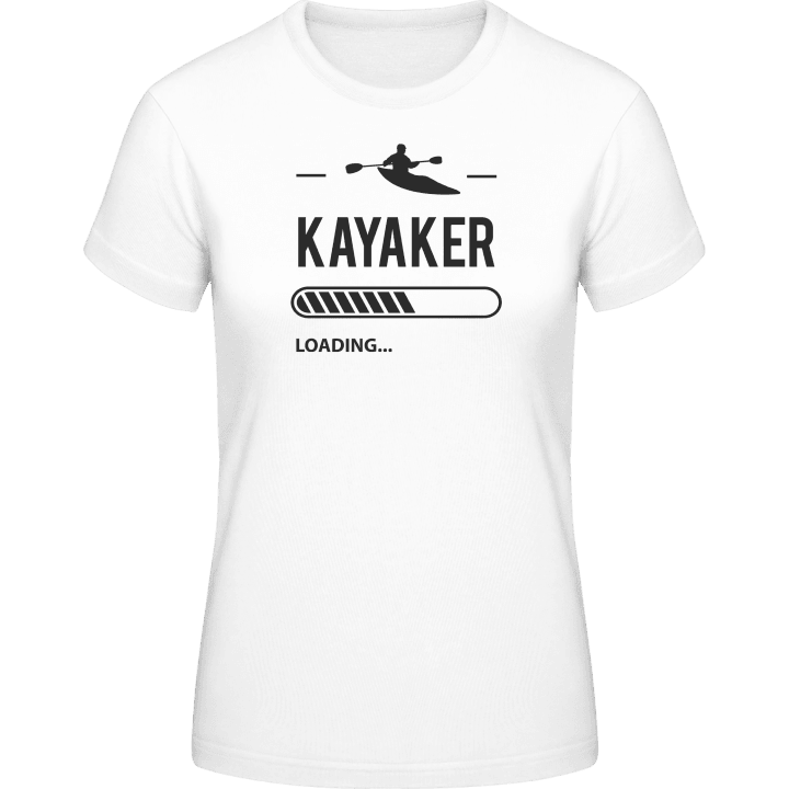 Kayaker Loading Camiseta de mujer contain pic