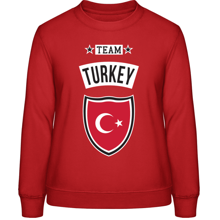 Team Turkey Frauen Sweatshirt contain pic