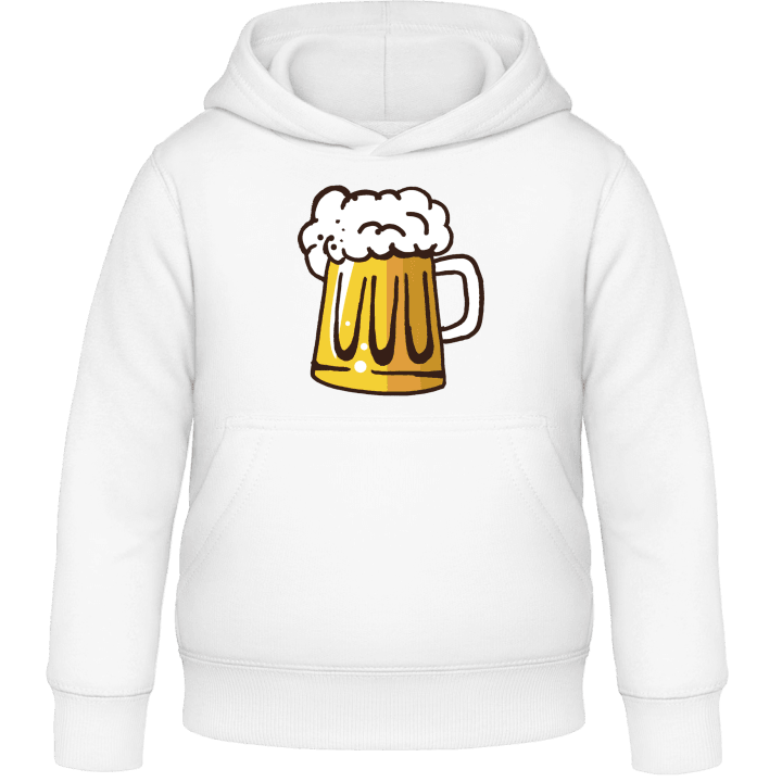 Big Beer Glass Kids Hoodie contain pic