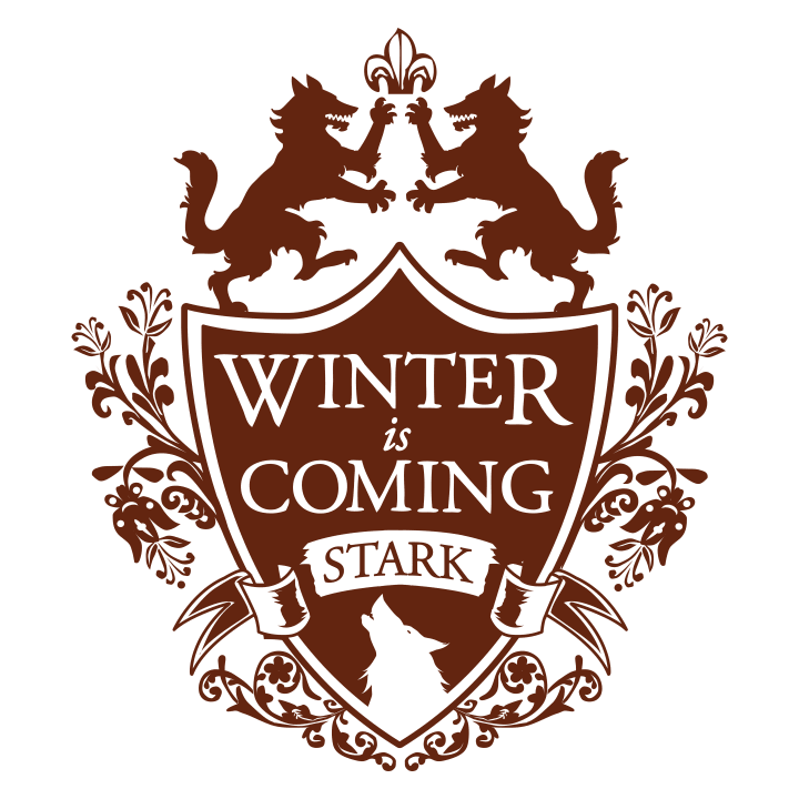 Winter Is Coming Stark Baby T-skjorte 0 image