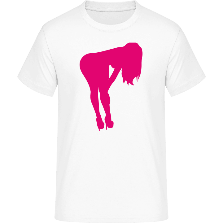 Hot Girl Bending Over T-Shirt contain pic