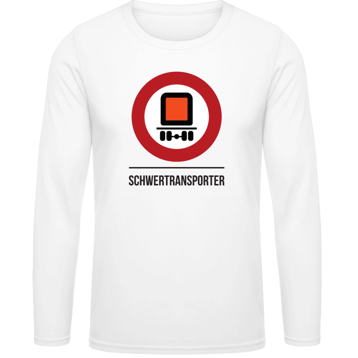 Schwertransporter Schild T-shirt à manches longues 0 image