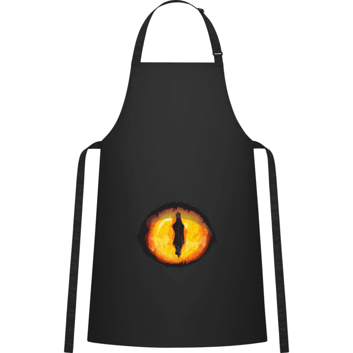 Scary Yellow Monster Eye Förkläde för matlagning 0 image