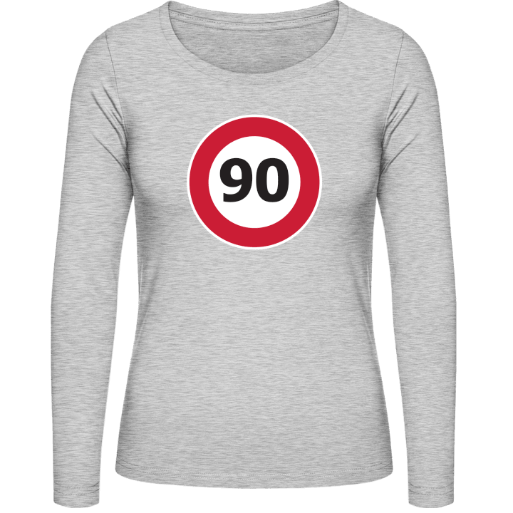 90 Speed Limit Frauen Langarmshirt 0 image