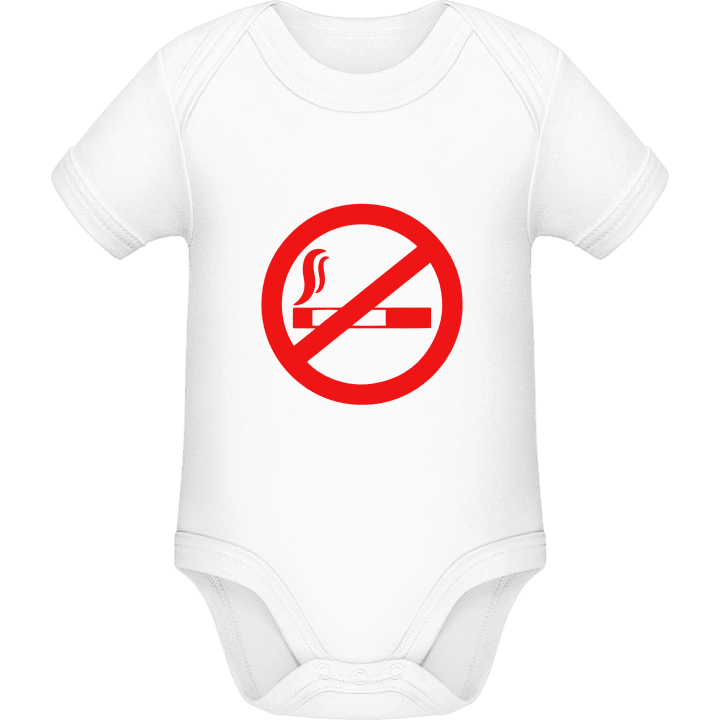 No Smoking Baby Strampler contain pic