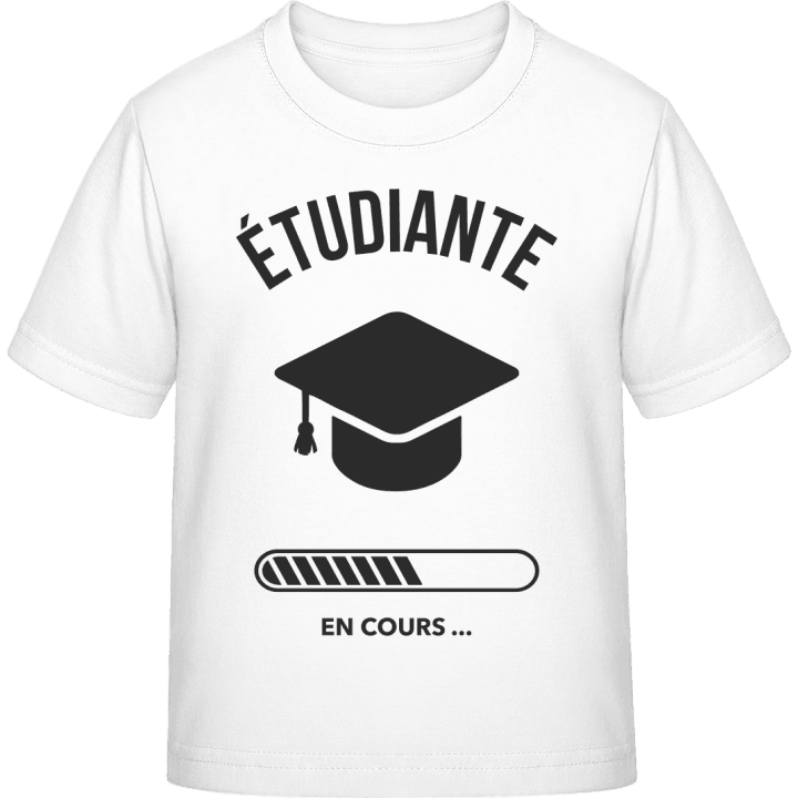 Étudiante En Cours Kids T-shirt contain pic
