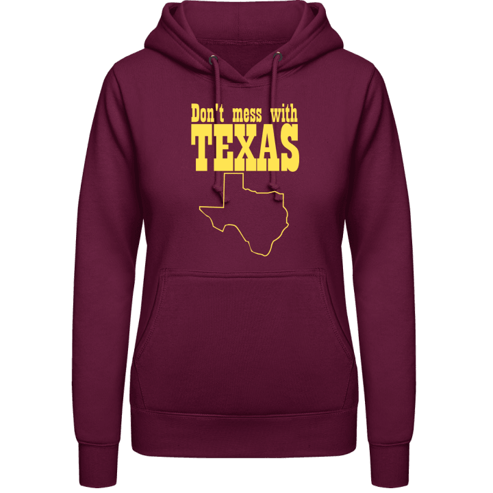 Dont Mess With Texas Hoodie för kvinnor contain pic