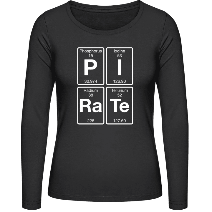 PIRATE Chemical Elements T-shirt à manches longues pour femmes 0 image