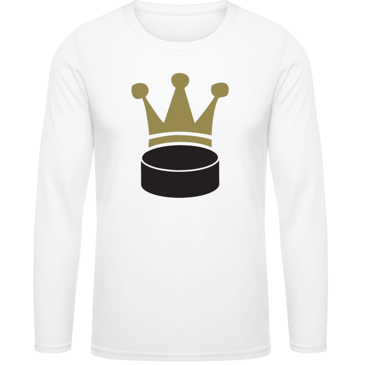 Ice Hockey Equipment Crown T-shirt à manches longues contain pic