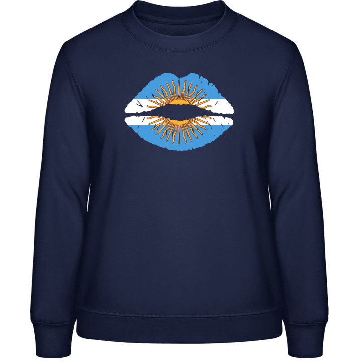 Argentinian Kiss Flag Vrouwen Sweatshirt contain pic