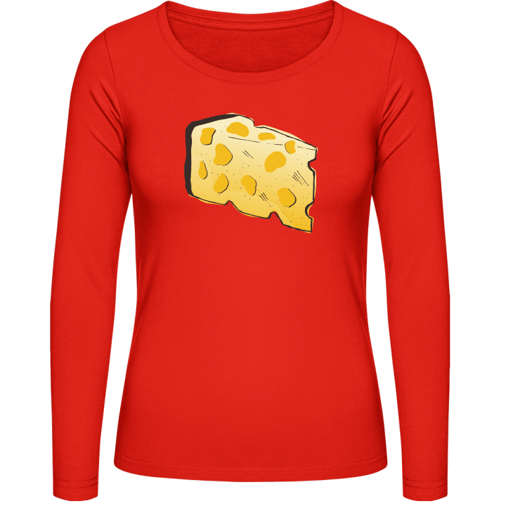 Käse Frauen Langarmshirt contain pic