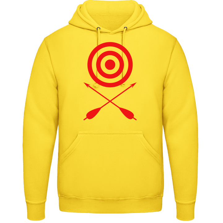 Archery Target And Crossed Arrows Kapuzenpulli contain pic