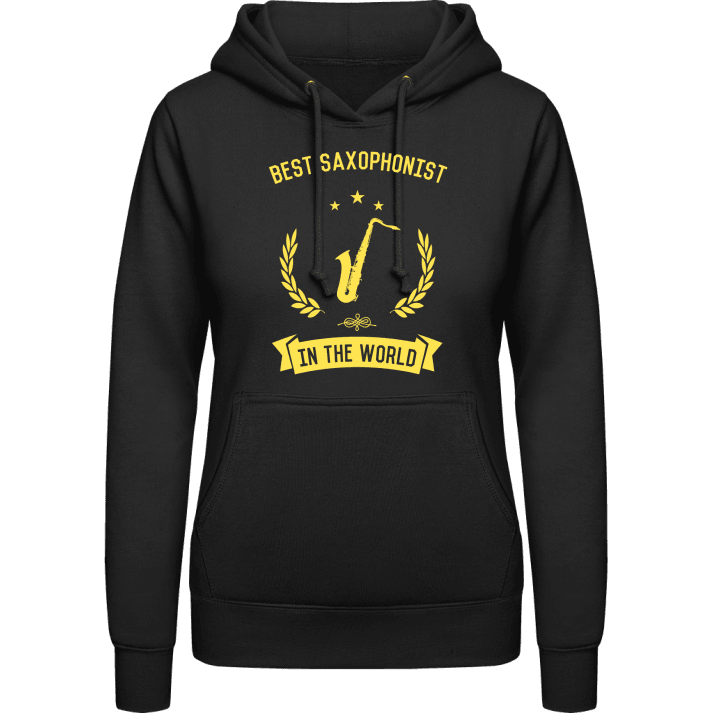Best Saxophonist in The World Vrouwen Hoodie contain pic