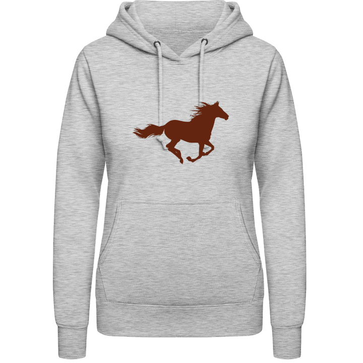 Horse Running Sudadera con capucha para mujer 0 image