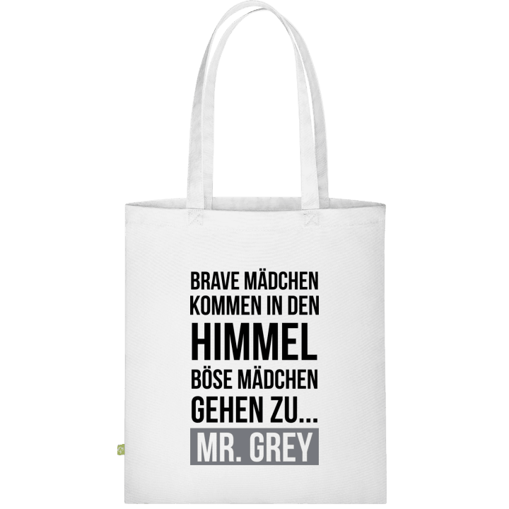 Böse Mädchen gehen zu Mr Grey Cloth Bag 0 image