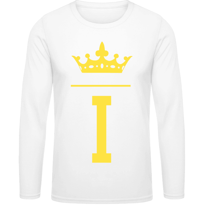I Initial Crown Langarmshirt contain pic