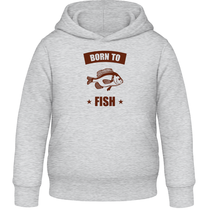 Born To Fish Funny Hættetrøje til børn 0 image