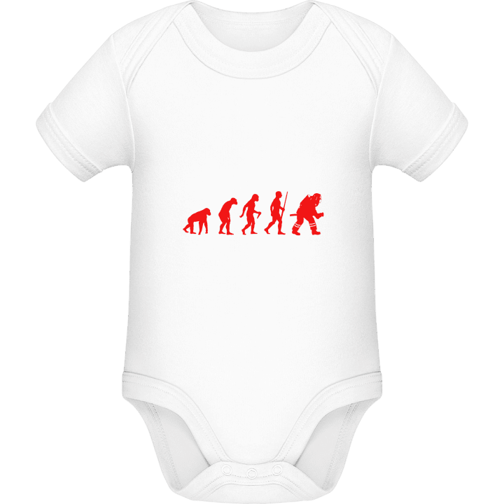 Firefighter Evolution Baby Romper contain pic