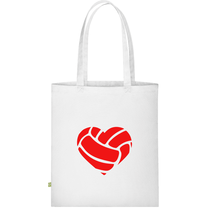 Volleyball Heart Stofftasche contain pic