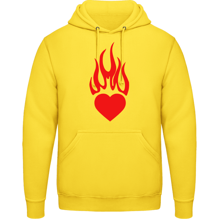 Heart On Fire Hoodie contain pic