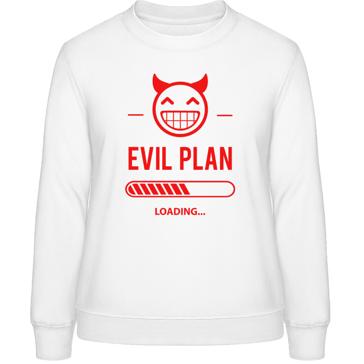 Evil Plan Loading Sweat-shirt pour femme contain pic
