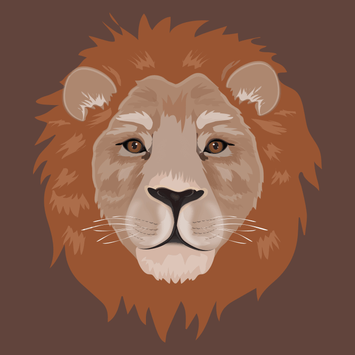 Realistic Lion Head T-shirt för barn 0 image