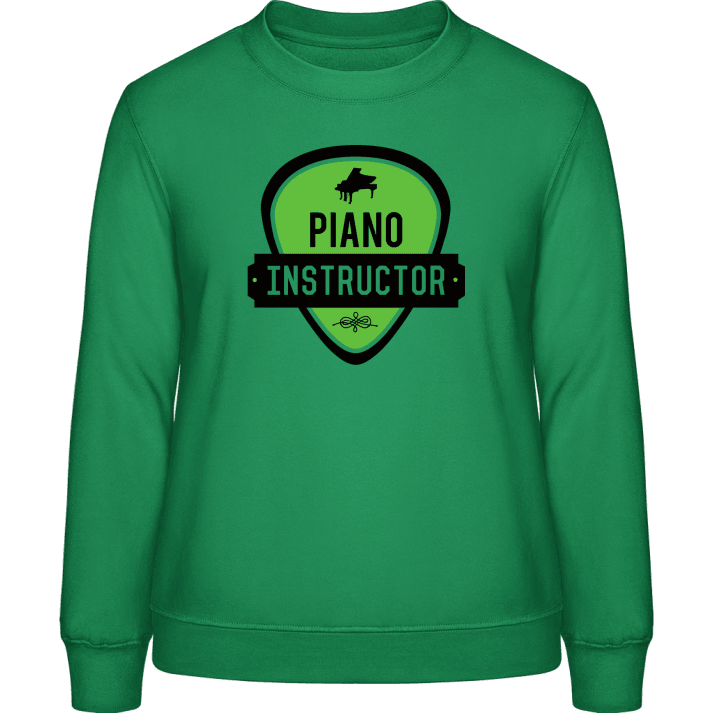 Piano Instructor Sweatshirt för kvinnor contain pic