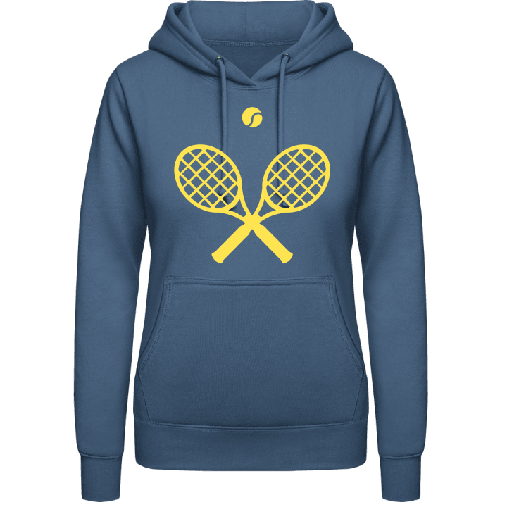 Tennis Equipment Hoodie för kvinnor contain pic