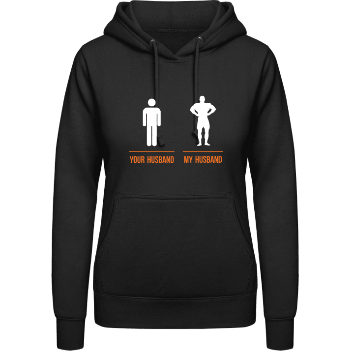 Your Husband My Husband Hoodie för kvinnor contain pic