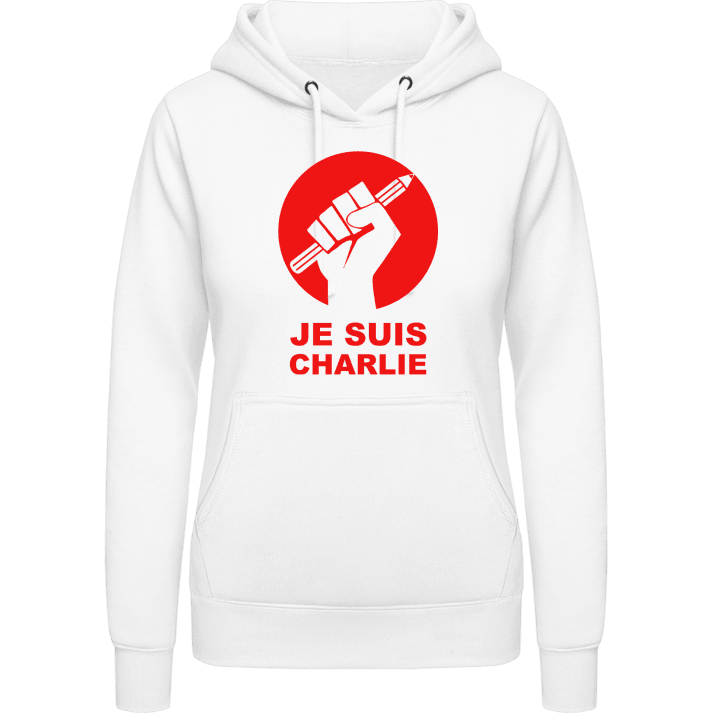 Je Suis Charlie Freedom Of Speech Sudadera con capucha para mujer contain pic