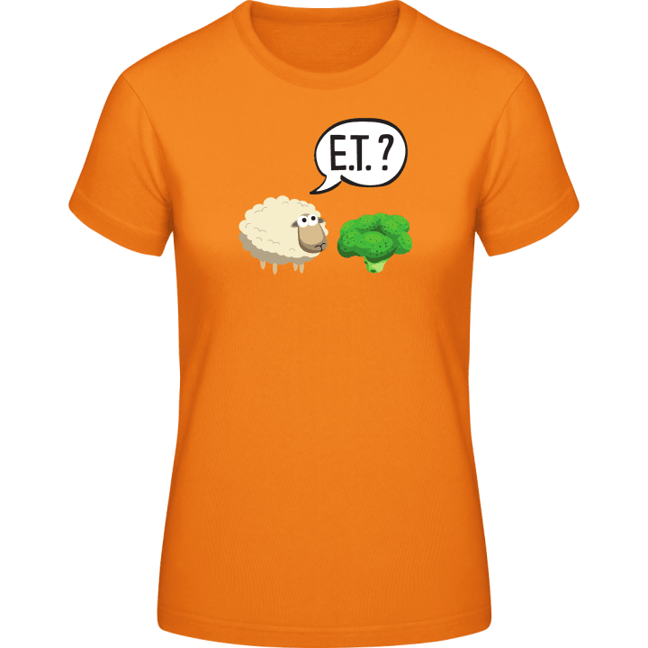 Sheep ET Camiseta de mujer contain pic