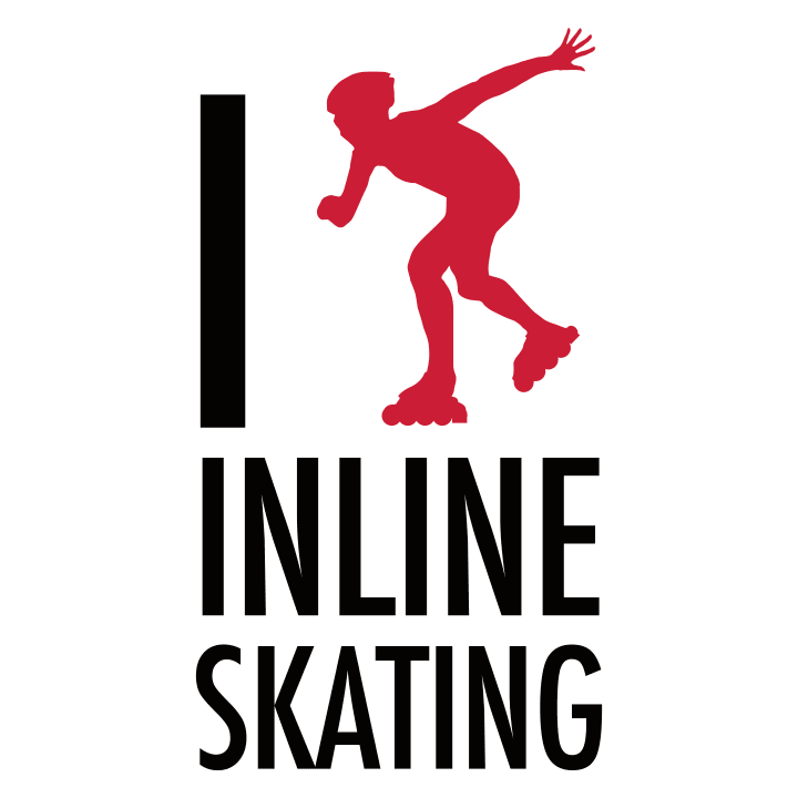 I Love Inline Skating Hoodie 0 image