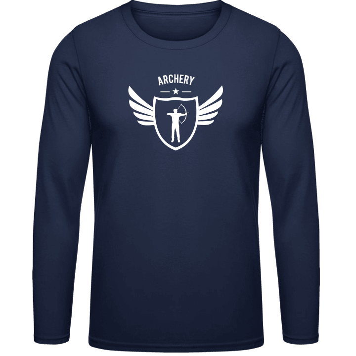 Archery Winged T-shirt à manches longues contain pic