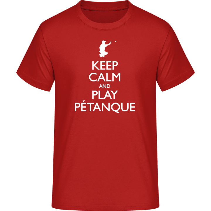 Keep Calm And Play Pétanque Camiseta 0 image