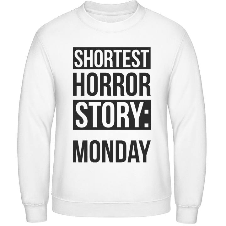 Shortest Horror Story Monday Sweatshirt contain pic