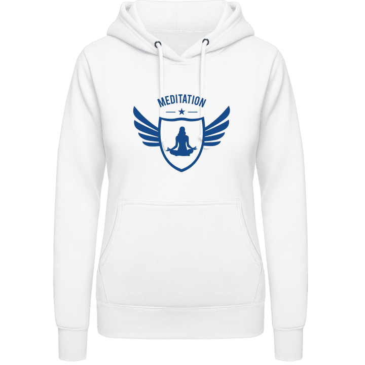Meditation Winged Vrouwen Hoodie contain pic