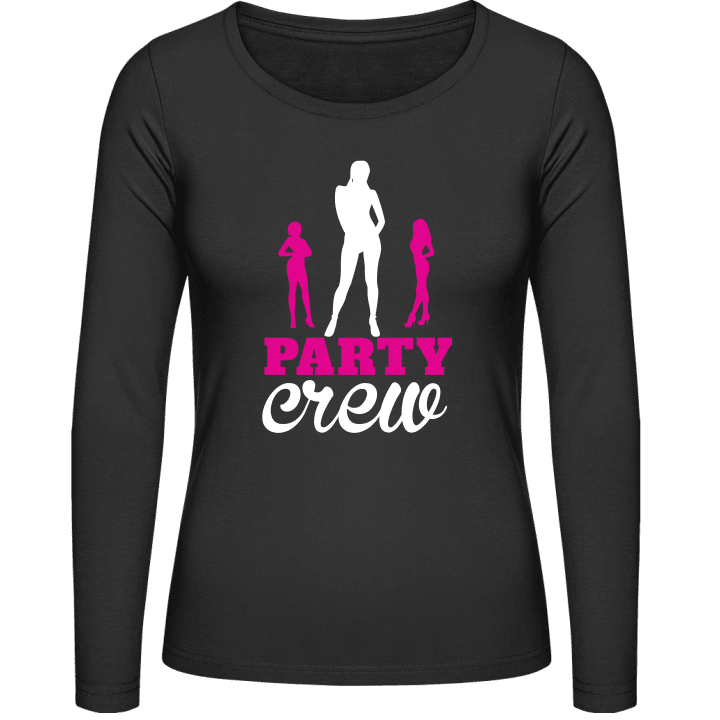 Ladies Party Crew Vrouwen Lange Mouw Shirt contain pic