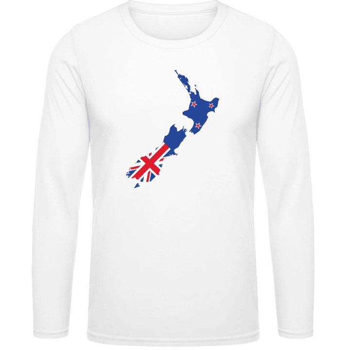 New Zealand Map Long Sleeve Shirt contain pic