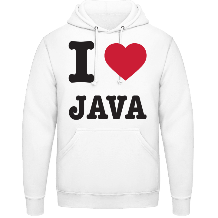 I Love Java Hettegenser contain pic