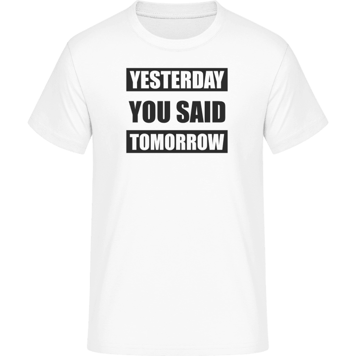 Yesterday You Said Tomorrow T-Shirt 0 image