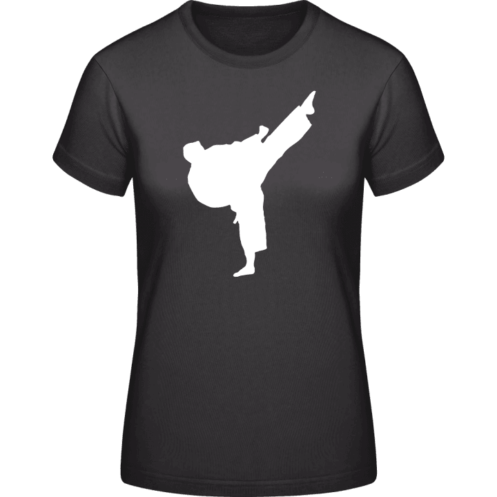 Taekwondo Fighter T-skjorte for kvinner contain pic